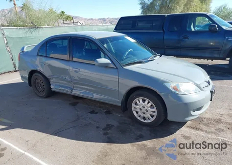 2004 Honda Civic Lx из США, поврежденный, VIN 2HGES16554H515491